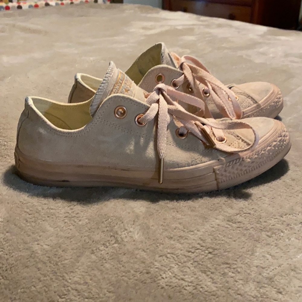 Rose Gold Converse All Stars